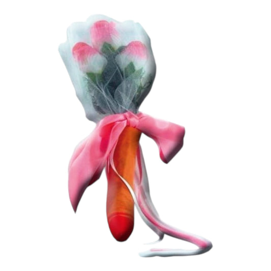 Bouquet met Rozen en Verrassend Design - Humoristisch en Origineel Cadeau