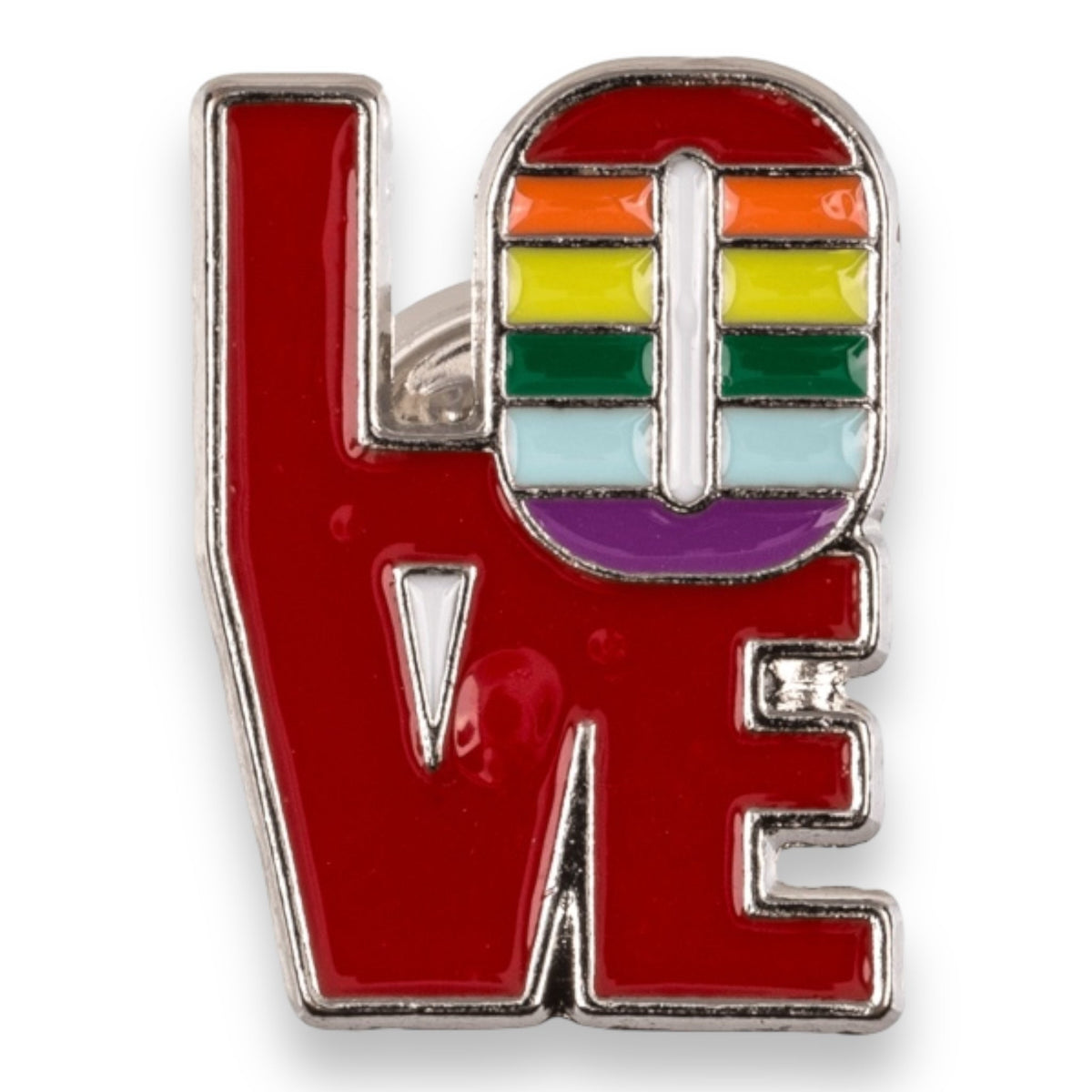 Love Letters Pin met Regenboog-O