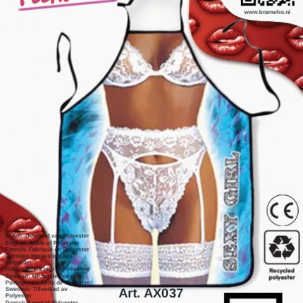 Kitchen Apron Add some spice to cooking with these fun and sexy aprons