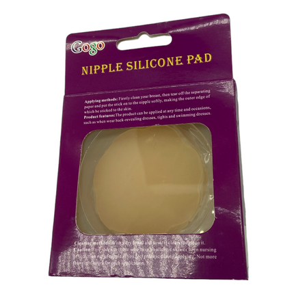 Tepel Covers Silicone Pads - 2 Stuks | Huidkleurige Siliconen Tepelhoedjes