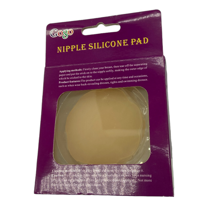 Tepel Covers Silicone Pads - 2 Stuks | Huidkleurige Siliconen Tepelhoedjes