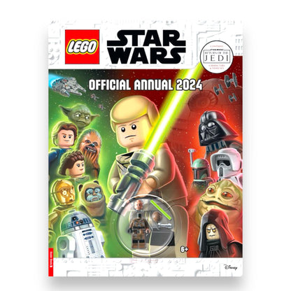 LEGO Star Wars - Strijd Tussen De Sterren - Return Of The Jedi Vakantie Spellen Boek + Luke Skywalker Minifig