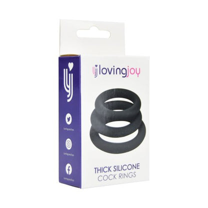Siliconen Cockringen – 3 stuks