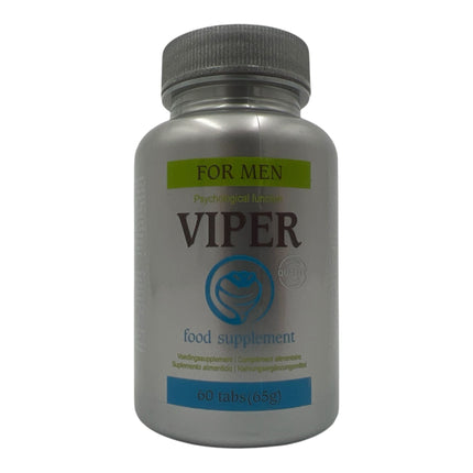 Viper For Men – Erectiepillen – Penisvergroting – 60 Capsules