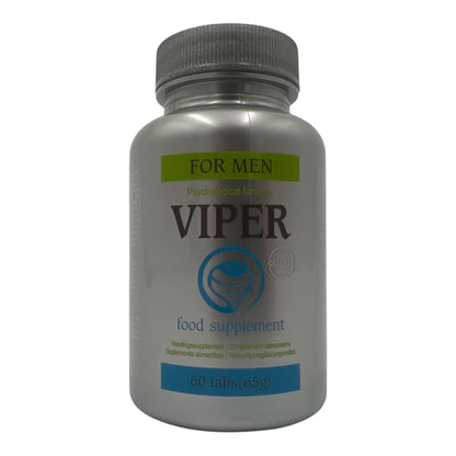 Viper For Men – Erectiepillen – Penisvergroting – 60 Capsules