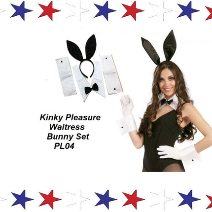 Bereid je voor om te verleiden met de Playboy Konijnen Outfit Set!
