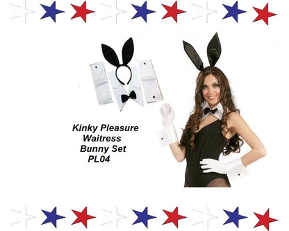 Prepare to seduce with the Playboy Rabbit Outfit Set!