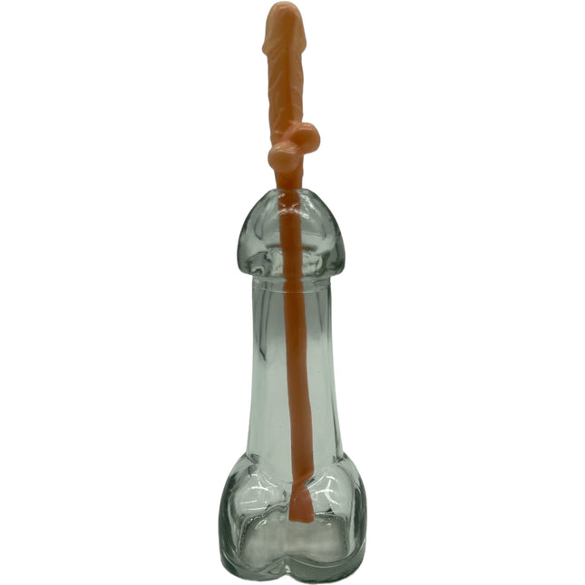 Kinky Pleasure Piemel Cocktail/Shot Glas - Speels en Stijlvol Drinkgenot 6x15x5cm