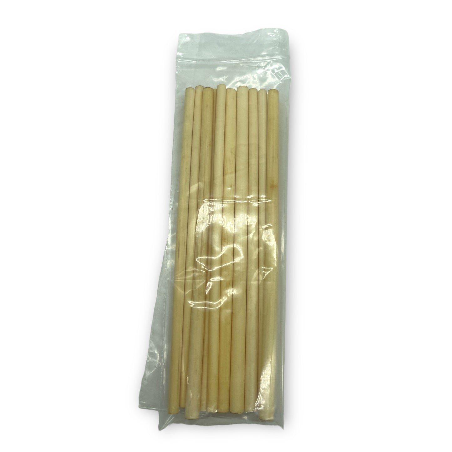 Duurzame Bamboe Rietjes Set van 10 stuks, 20cm lang Diameter van 7.5mm