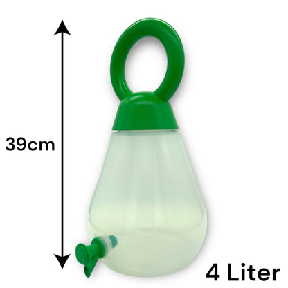 Festive Jug with Tap for Fruity Drinks 4 Liters