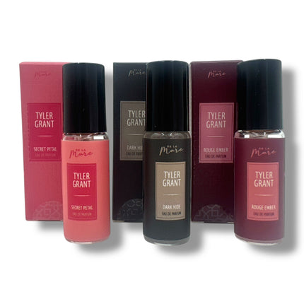 Tyler Grant Mini Collection – Eau de Parfum 10ml – More Than a Fragrance - 63 Stuks