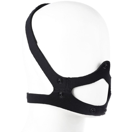 Geel Puppy Play masker – Fetish pup masker met tong in discrete verpakking (18+)