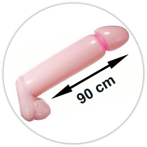 Kinky Pleasure Inflatable Penis - Experience Sensual Fun with 90cm Length!