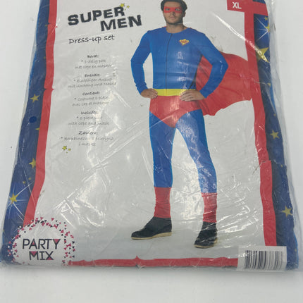 Superhelden Kostuum voor Mannen – Inclusief Cape en Masker – Maat M / L / XL