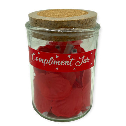 Complimenten Pot met 7 Complimenten op papier geschreven - Een eenvoudige manier om positiviteit te verspreiden