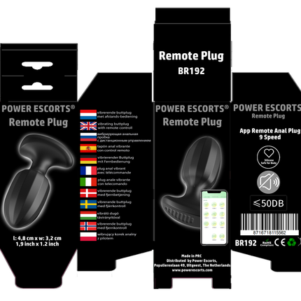 Remote Plug – App Bestuurbaar – 9 Vibratie Standen