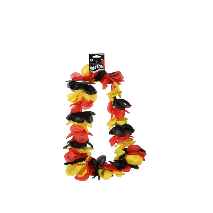 Hawaii Aloha Wreath German Flag Red Yellow Black 50cm 