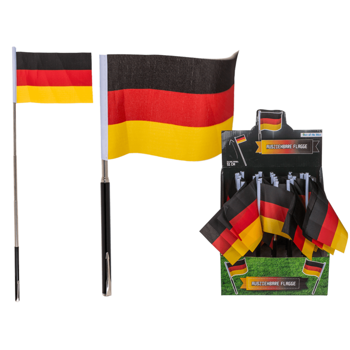 Belgian &amp; German Flag 60x90cm &amp; 51cm - Show your double pride with this high-quality flag!