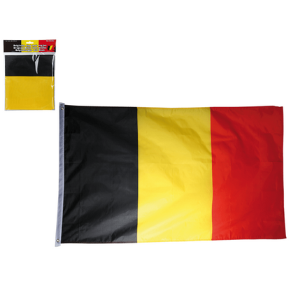 Belgian &amp; German Flag 60x90cm &amp; 51cm - Show your double pride with this high-quality flag!