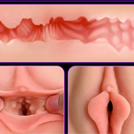 LILO - Masturbator Milf - Sterke Zware Realistische 3D Pussy Masturbator - 24 × 9 CM - 490 Gram