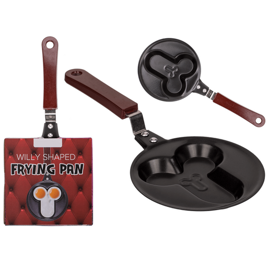 Frying Pan Penis - Striking and funny frying pan to hang up