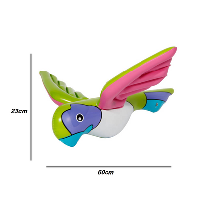 Vrolijke Opblaasbare Dieren Aapje, Flamingo, Krab, Papagaai Tot Wel 1.2 Meter