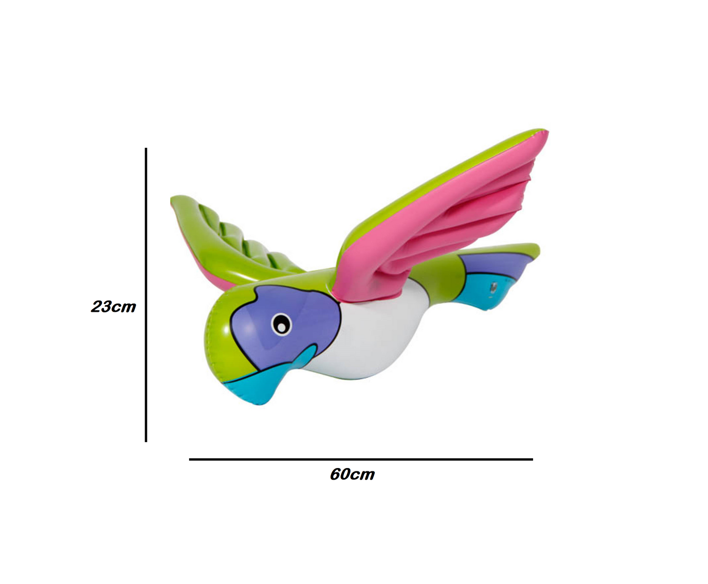 Cheerful Inflatable Animals Monkey, Flamingo, Crab, Parrot Up to 1.2 meters