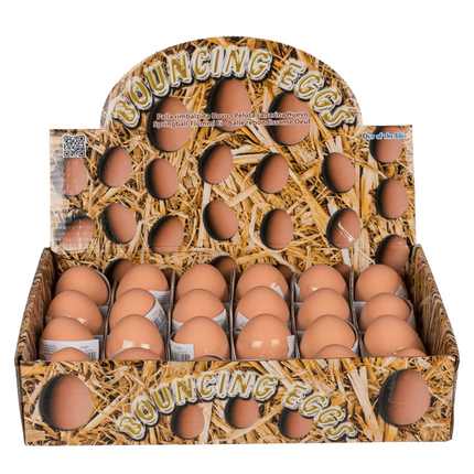 Fop EI - Grappige Surprise in een Schaal van 24 Stuks voor Eindeloos Plezier