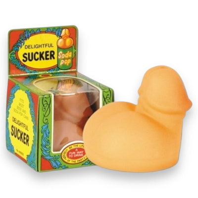 Penis-Saugaufsatz für Getränkedosen