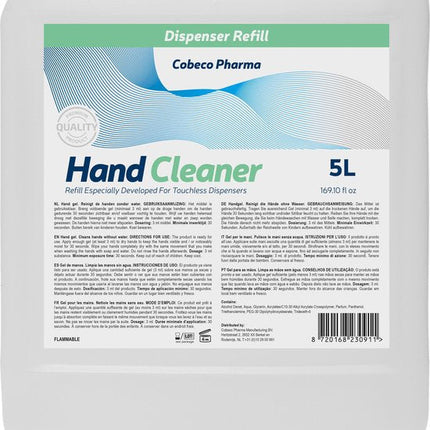 Desinfecterende Handgel 70% Alcohol - 5 Liter / 5000ml - In Jarrycan