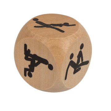 Kamasutra Dobbelstenen Hout 30 mm
