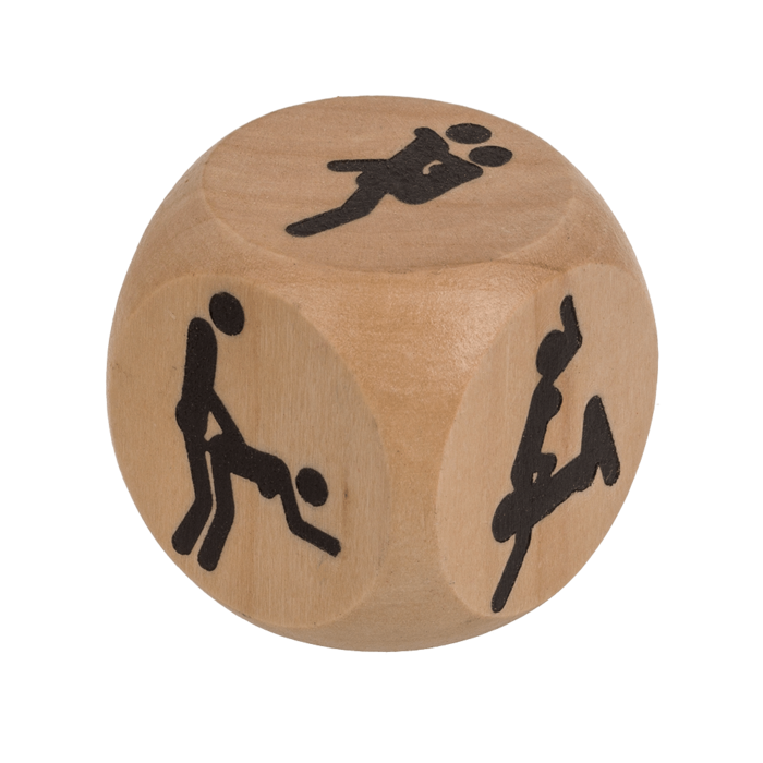 Spannende Kamasutra Dobbelstenen Van Hout 30mm