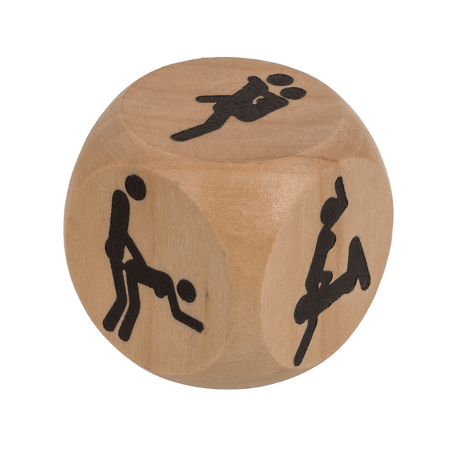 Spannende Kamasutra Dobbelstenen Van Hout 30mm