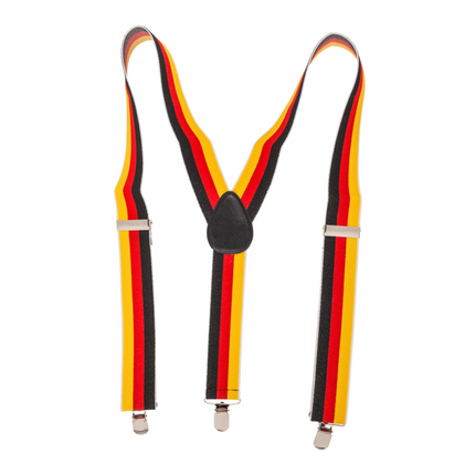 Bretels met Duitse vlag. Perfect voor verkleed feestjes