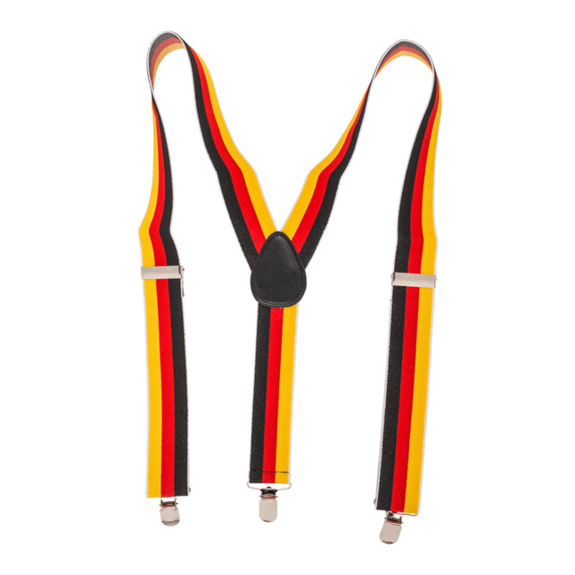 Bretels met Duitse vlag. Perfect voor verkleed feestjes