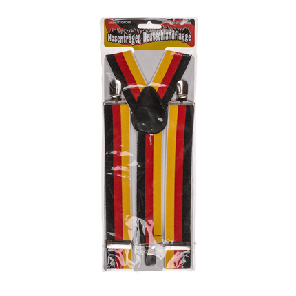 Bretels met Duitse vlag. Perfect voor verkleed feestjes