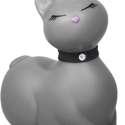 I Rub My Kitty – Grijze Waterproof Vibrerende Massager | Discreet Katje