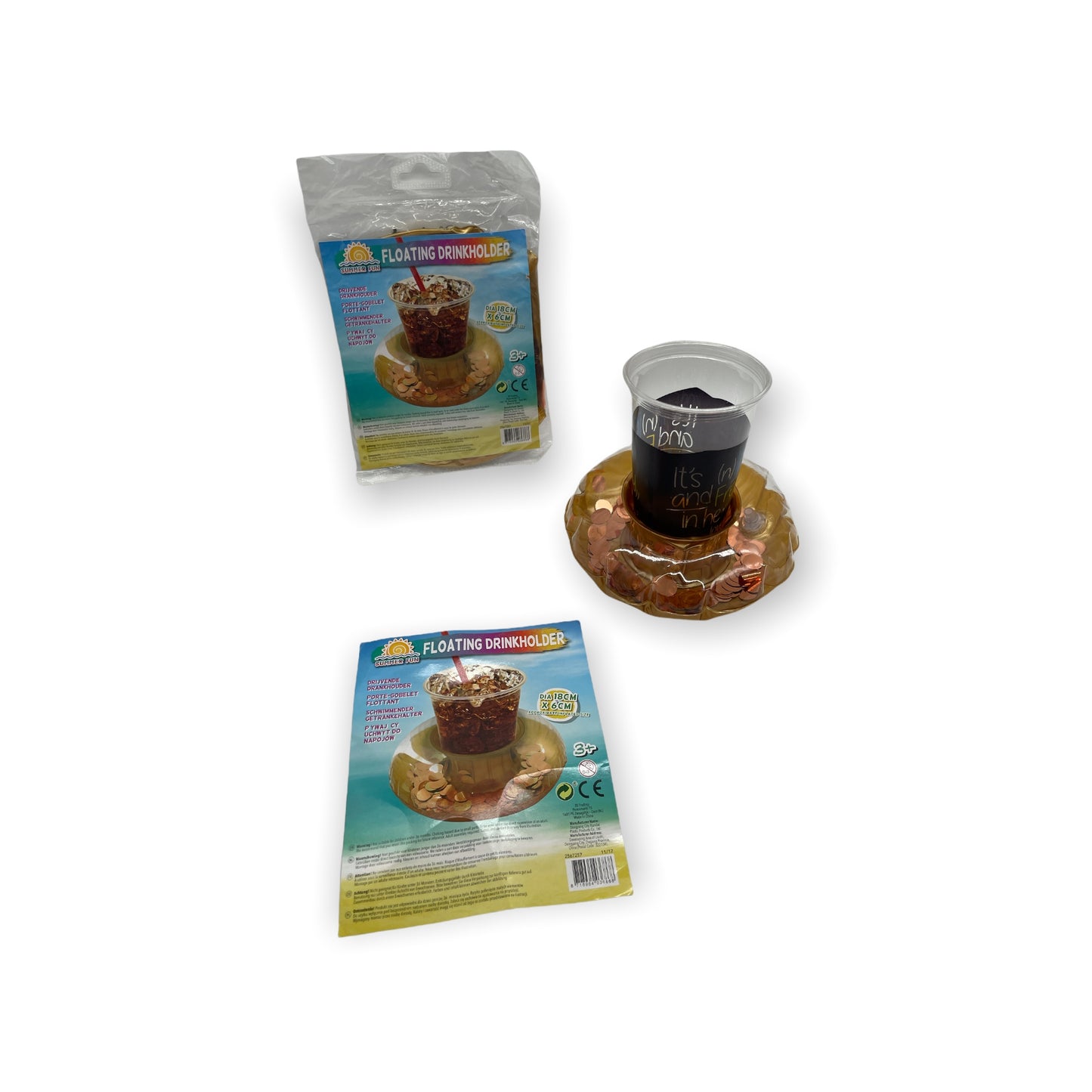 Floating Cup Holders - Enjoy your Drinks in the Pool