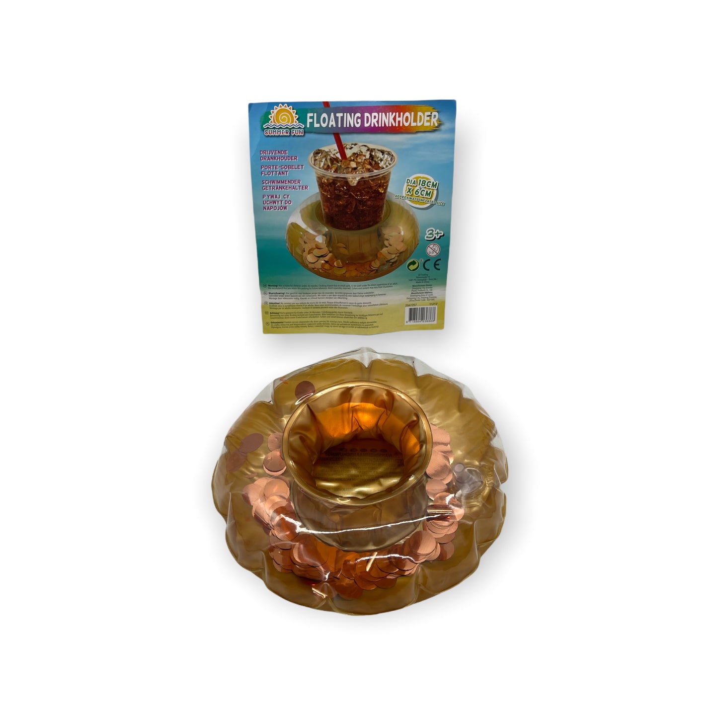 Floating Cup Holders - Enjoy your Drinks in the Pool