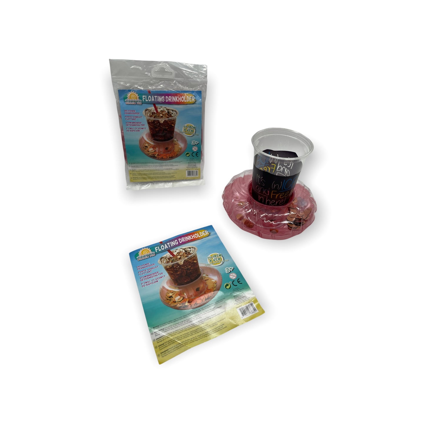 Floating Cup Holders - Enjoy your Drinks in the Pool