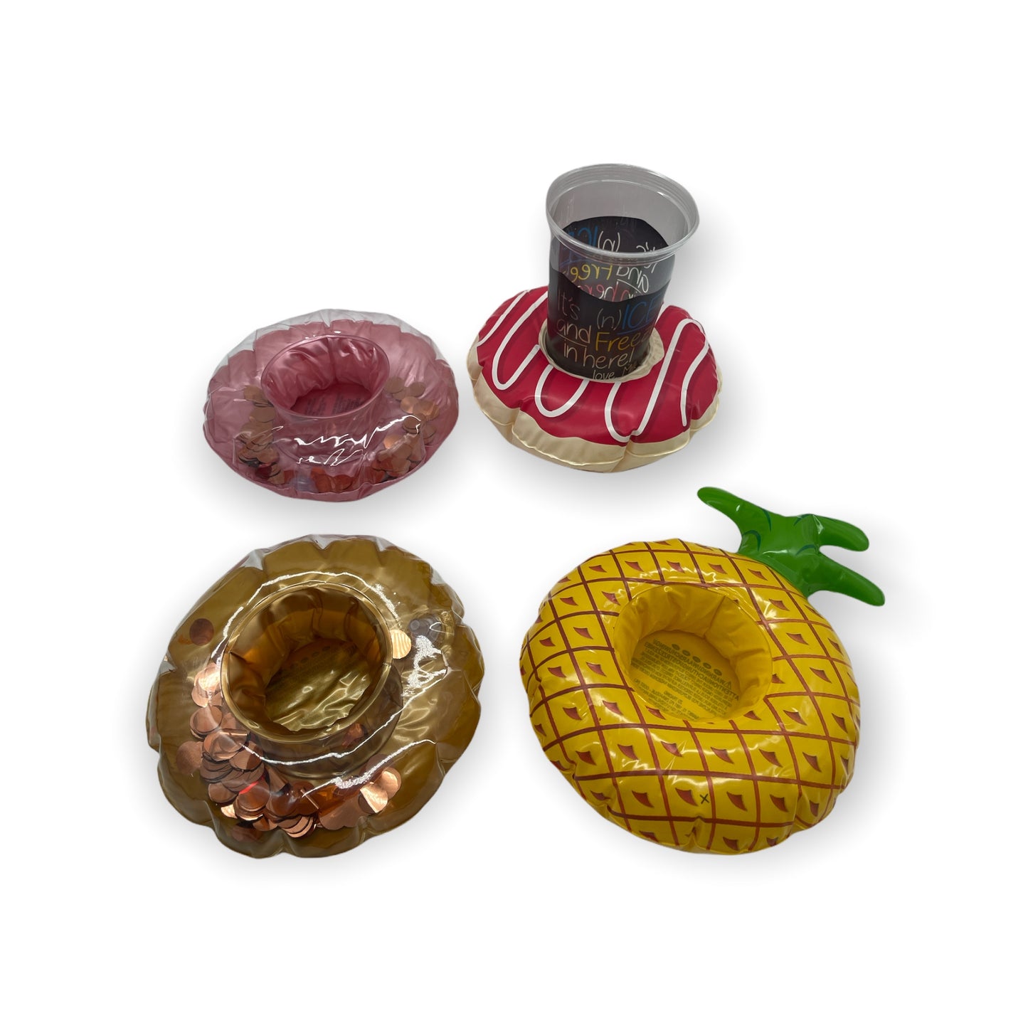 Floating Cup Holders - Enjoy your Drinks in the Pool