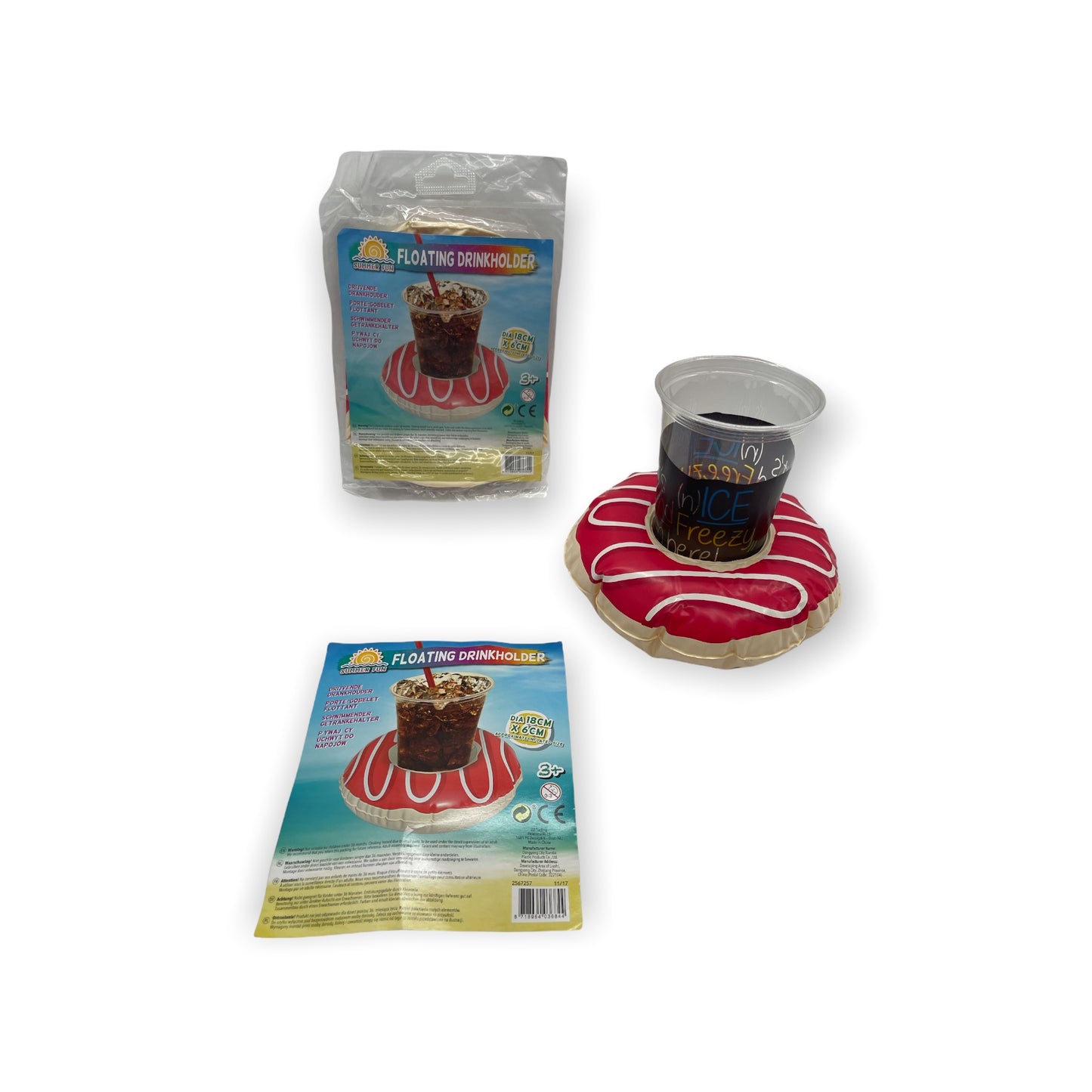 Floating Cup Holders - Enjoy your Drinks in the Pool