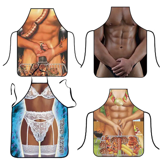 Kitchen Apron Add some spice to cooking with these fun and sexy aprons