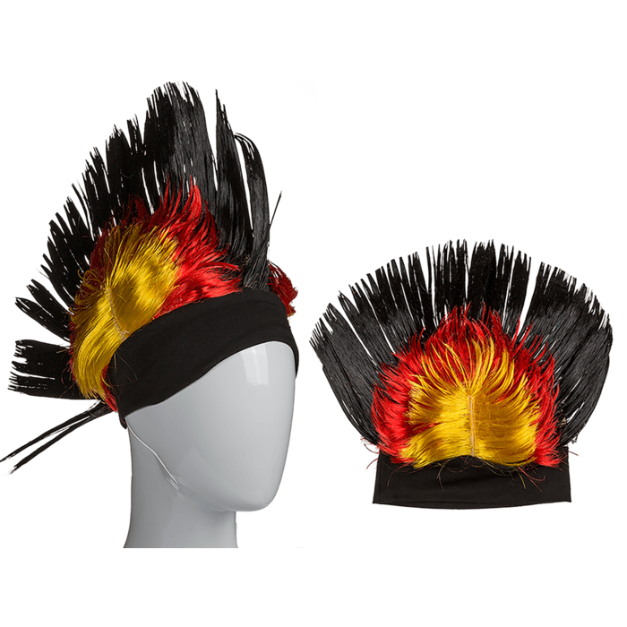 Mohawk Irokees Pruik - Carnaval en Themafeesten