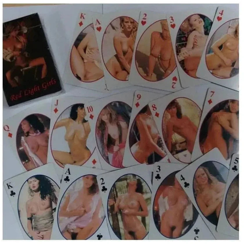 Red Lights Girls Speelkaarten Cards – Sexy Girls
