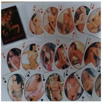 Red Lights Girls Speelkaarten Cards – Sexy Girls