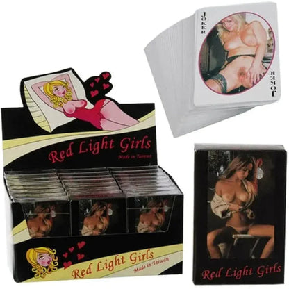 Red Lights Girls Speelkaarten Cards – Sexy Girls