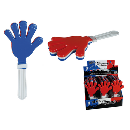 French &amp; Dutch Flag Clappers - Cheer on the French or Dutch Team!