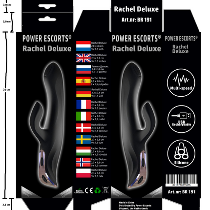 Rachel Deluxe Vibrator – G-Spot & Clitoris Stimulator