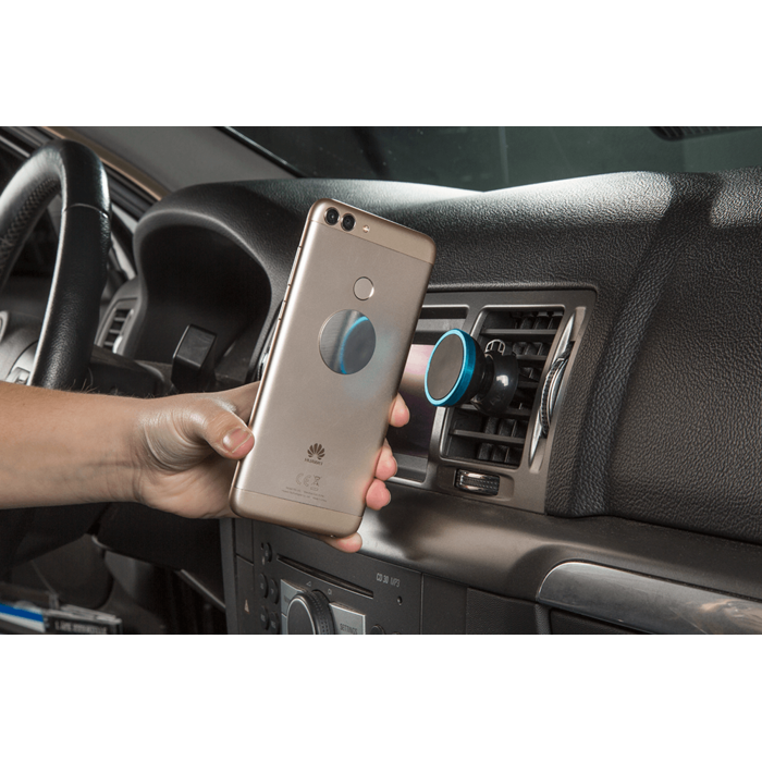 Handy Magnetic Phone Holder for the Car - Available in 3 Colors: Red, Blue and Black 